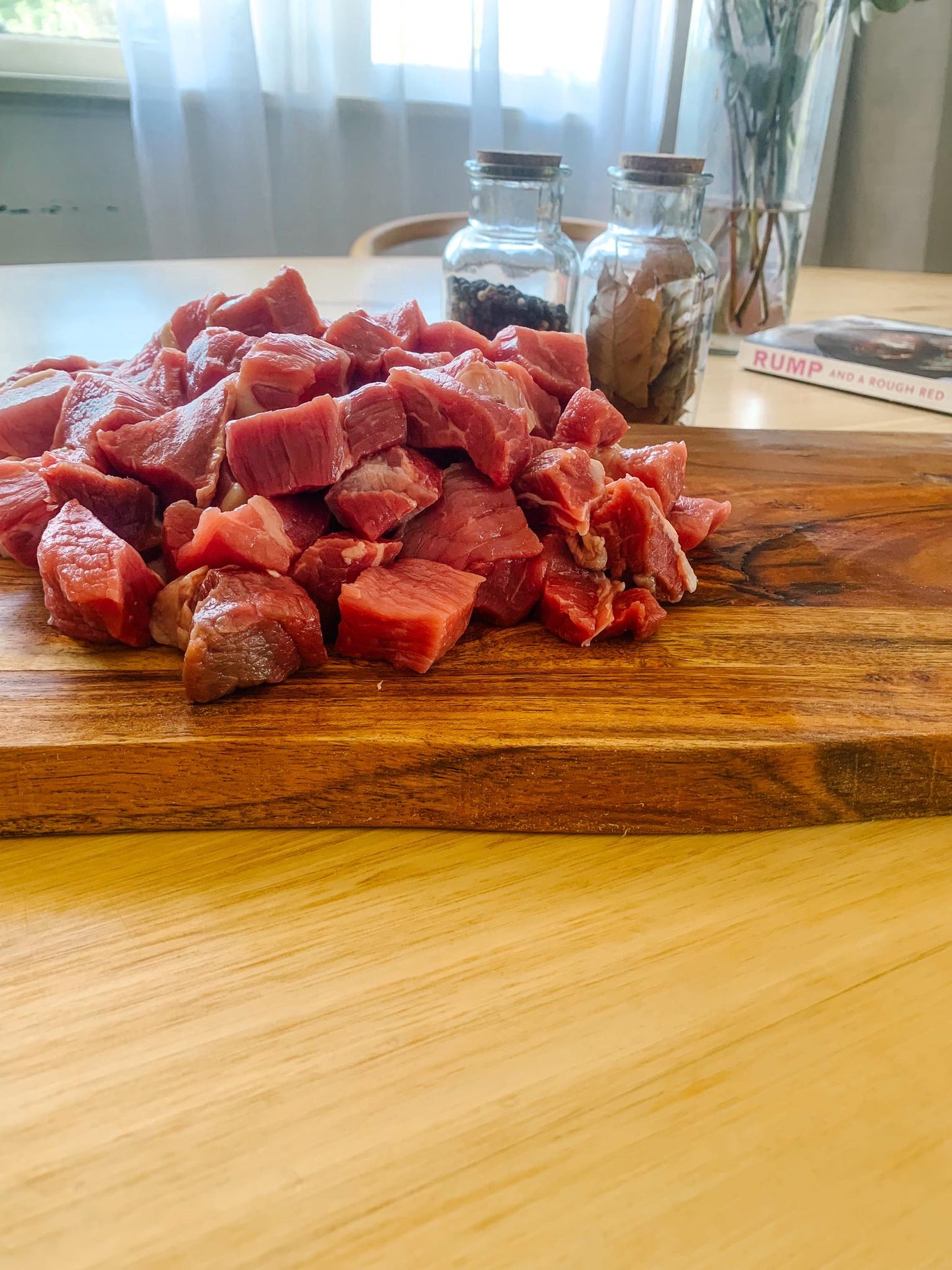 Additional Grass Fed Diced Beef (Must be added to box order) 1kg Bags